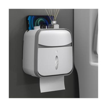 Imagem de Dispensador de toalha de papel comercial com gaveta dispensador de guardanapo de tecido de camada dupla comercial suporte de toalha de mão suporte de parede para banheiro, hotel, restaurante