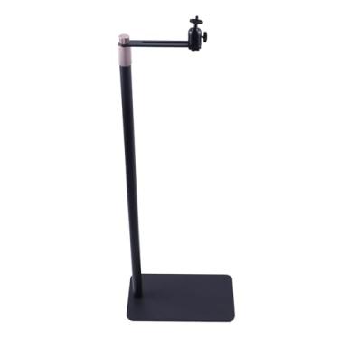 Imagem de Suporte de Chão para Projetor Aço Carbono Altura Ajustável Esconder Contra Parede Prateleira Câmera Gimbal Celular