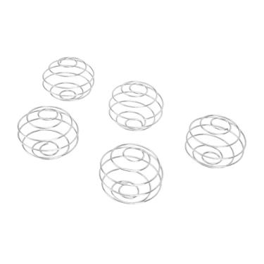 Imagem de TARSHYRY Bola Agitadora de Aço Inoxidável, Misturador de Bola de Mola de Proteína de Metal 5pcs para Garrafas, Com Solução de Mistura Rápida para Proteína Em pó e Smoothies