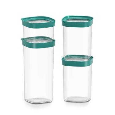 Imagem de Kit 4 Potes Hermético Para Macarrão E Mantimento Modulus 110