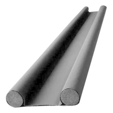 Imagem de 2X Protetor Rolinho Rolo Veda Porta Ajustável 90Cm Impermeáv