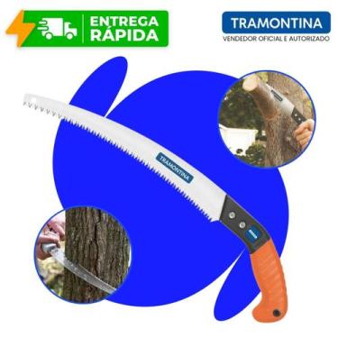 Imagem de Serrote Fixo Tramontina Para Poda E Camping 12,5 Em Aço Com Cabo Ergon