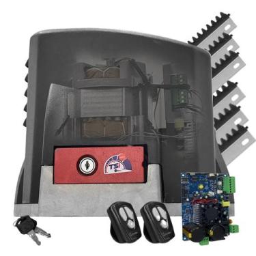 Imagem de Kit Motor Kdz Tsi Semi Industrial + 3m Cremalheira Aço Light - GAREN