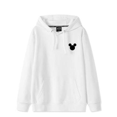 Imagem de Moletom Feminino Com Capuz E Estampa De Rato De Desenho Animado, Manga