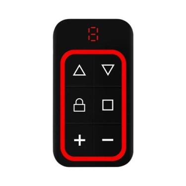 Imagem de Controle Remoto Universal Para Porta De Garagem Multifrequência 8 Cana