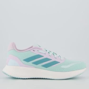 Imagem de Tênis Adidas Runfalcon 5 Juvenil Verde, 38