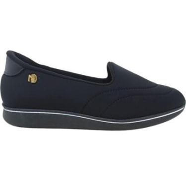 Imagem de Tênis Feminino Iate Slip On Casual Dia a Dia Passeio Trabalho Calce Fácil Ultra Confort...