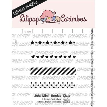 Imagem de Carimbo Mini Bordas Cod 31000076 - 01 Unidade - Lilipop Carimbos - Riz