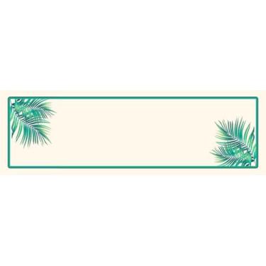 Imagem de Tecido Estampado Para Trilho de Mesa Folhas - Sassarico
