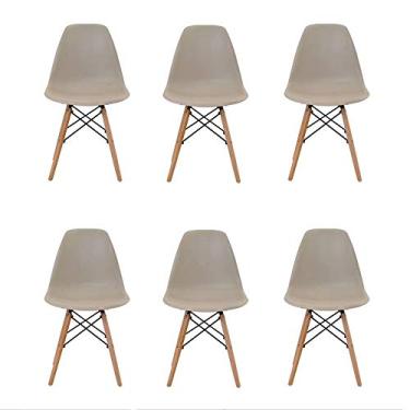 Imagem de Rivatti Kit 04 Cadeiras Eiffel S/Braço, Vermelha