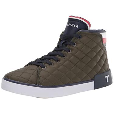 Imagem de Tommy Hilfiger Tênis masculino Rosh3, Verde médio, 38