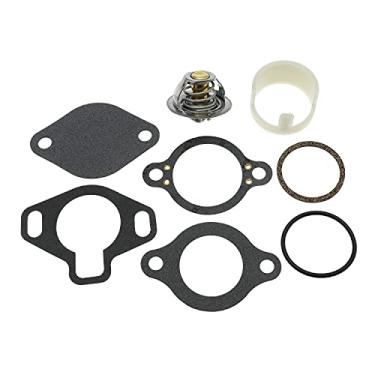Imagem de Kit de termostato 160 graus 807252Q5 e luva de juntas 23-806922 para Mercury Marine Mercruiser 4.3 5.0 5.7 V6 V8 Substituição do motor 807252T5 807252T8 23806922
