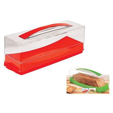 Imagem de Porta Bolacha Torrada Biscoito Acrílico Cor Sortida - 2308