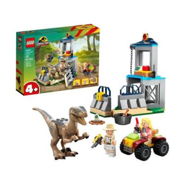 Imagem de Lego Jurassic World Fuga Do Velociraptor 76957 - 137 Peças