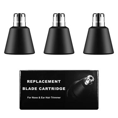 Imagem de Wusuker Lâminas de substituição para aparador de pelos de nariz para Manscaped The Weed Whacker 1.0 e 2.0 - pacote com 3