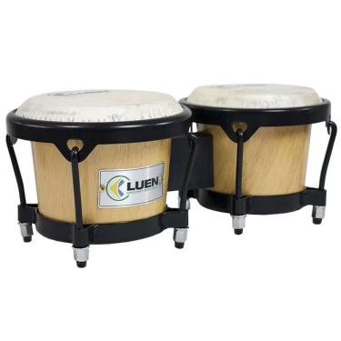 Imagem de Bongo 6X7 Folheado Natural Verniz Aro Conf Preto Pele Fiber Control 4 Afin