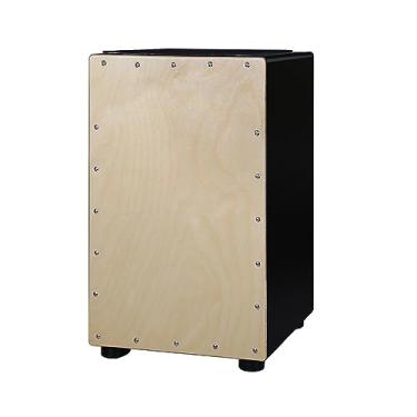 Imagem de Cajon - Caixa de madeira tambor de mão para guitarra interna cordas de aço com bolsa instrumento de percussão profissional para adultos e iniciantes (D)