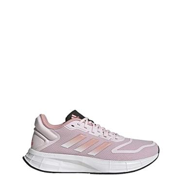 Imagem de adidas T nis de corrida feminino Duramo 10, Quase rosa/malva maravilha / vermelho cido, 10.5