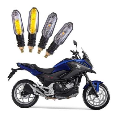Imagem de Kit 4 Setas Sequenciais Pisca Led Universal Modelo P50S Moto HONDA NC 