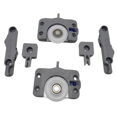 Imagem de Kit Para Porta De Correr Joelini Jp240 Guia Normal Acabamento Moveis M