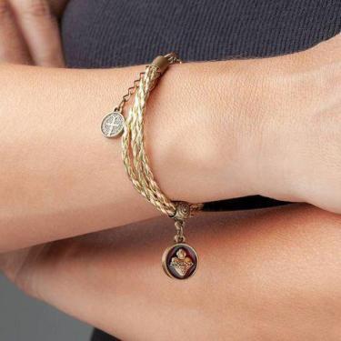 Imagem de Pulseira Sagrado Coração de Jesus - Gil e Jo
