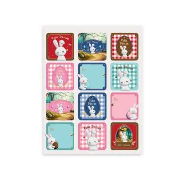 Imagem de Etiquetas Adesivas - Contos De Páscoa - 4cm - 24 unidades - Cromus - R