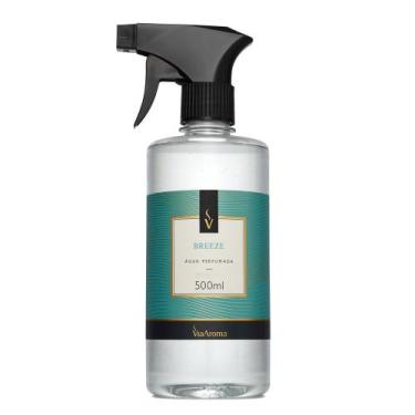 Imagem de Agua Perfumada para tecidos lençóis cortinas Via Aroma 500ml, Breeze
