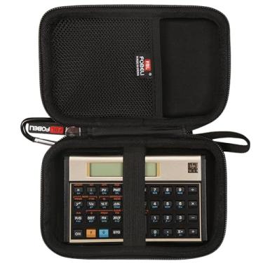 Imagem de FBLFOBELI Estojo rígido de armazenamento compatível com calculadora financeira HP 12C/HP 12CP