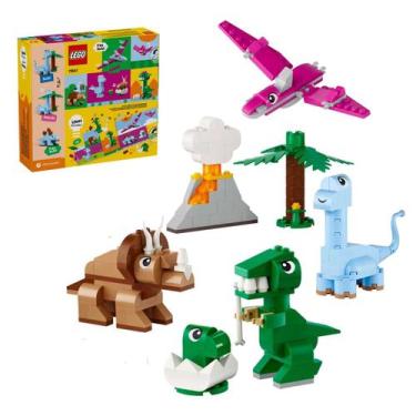 Imagem de Blocos De Montar Lego Classic Dinossauros Criativos 450 Peças De Const