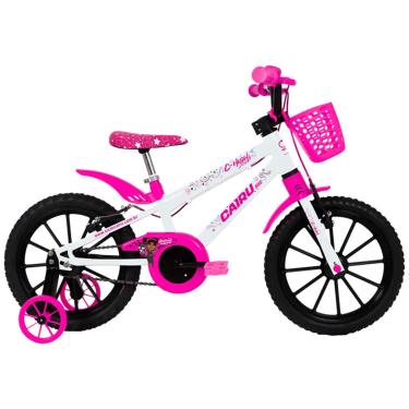 Imagem de Bic ARO16 Cairu C-HIGH PRO MTB ABS FEM - 311544  Branco / PINK