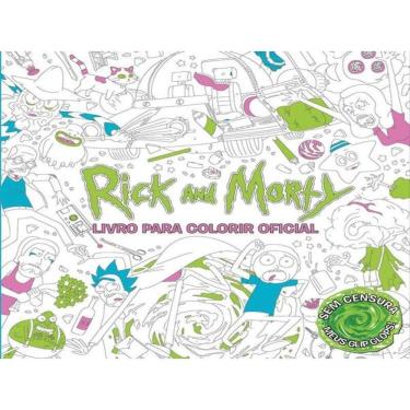 Imagem de Rick And Morty Livro Para Colorir Oficial