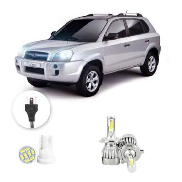 Imagem de Lampadas Led Hyundai Tucson 2013 A 2016 H4 20000lm - V10, Branco