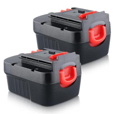 Imagem de Bateria 2P 4800mAh HPB14 NI-MH Substituição para bateria Black and Decker 14,4v FSB14 FS140BX A1714 499936-34 499936-35 BD1444L Compatível com ferramentas elétricas sem fio de bateria Black and Decker
