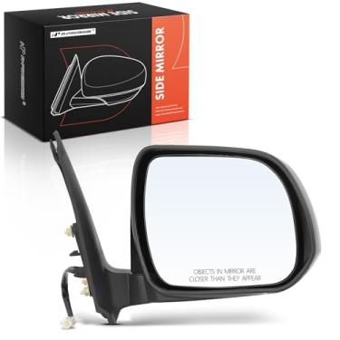 Imagem de A-Premium Espelho de porta elétrica do lado do passageiro - compatível com Toyota Tacoma 2012 2013 2014 2015 - Espelho retrovisor externo não aquecido dobrável manual preto - Substituição # 8791004201