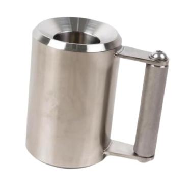 Imagem de predolo Copo esportivo com halteres, caneca de café em aço inoxidável, perfeito para exercícios de força, 10 Kg Contém 120 Ml