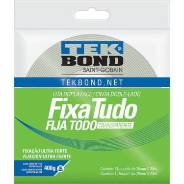 Imagem de Fita Dupla Face Fixa Tudo Acrilico 25Mmx20M - Planeta Criança