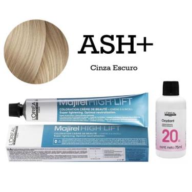 Imagem de Coloração Majirel High Lift Ash Plus Cinza Escuro + Oxi 20 Vol 75ml  L