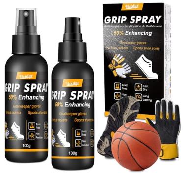 Imagem de Spray de aderência para calçados esportivos 200 ml, acessórios de basquete – melhora o desempenho, controle aprimorado e spray de tração antiderrapante para parte inferior de tênis de basquete, luvas