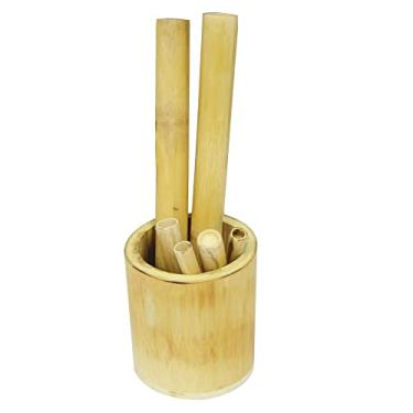 Imagem de KIT BAMBU ROLO MASSAGEM BAMBUTERAPIA FACIAL CORPORAL Estek