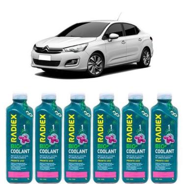 Imagem de Kit aditivo radiador bio coolant pronto para uso rosa - citroen c4 lou