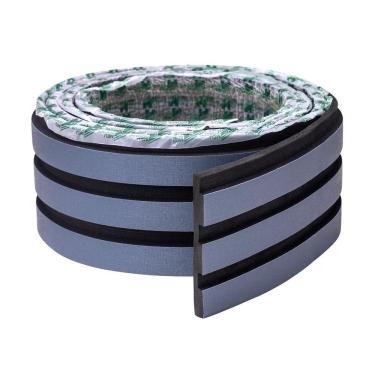 Imagem de 1M Painel Ripado Eva Laminado Autocolante 10Cm Urban Blue