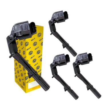 Imagem de Kit 4 Bobina Ignição Para Mercedes A250 A45 C180 C250 C300