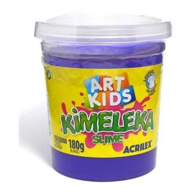 Imagem de Kimeleka Slime Art Kids Acrilex 180g - Não Tóxico