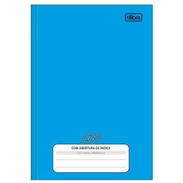 Imagem de Caderno brochura capa dura 1/4 c/índice 96fls D Mais Tilibra
