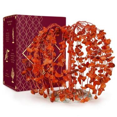 Imagem de Decoração de cura do chakra cornalina Crystal Tree Karmapledge