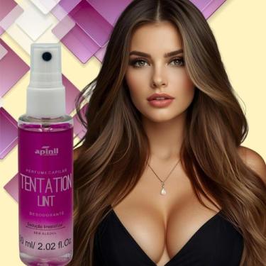 Imagem de Perfume Capilar Apinil Tentation Lint 60ml  Fragrância Duradoura e Sem