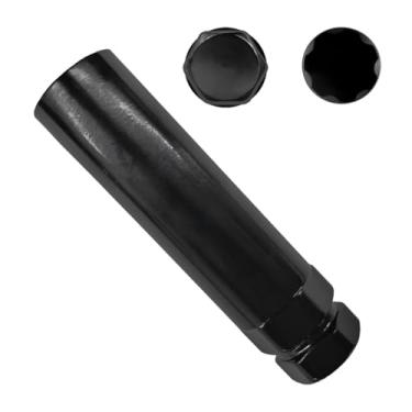 Imagem de Tuxihapp Soquete de porca de 7 estrias, substituição de chave de bloqueio de roda de reposição para afinador de estria, ferramenta de remoção de trava de roda de carro para chave sextavada de 19 mm 3