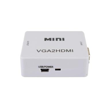 Imagem de Conversor Evus Vga Para Hdmi Com Porta Entrada P2 3,5mm C-083