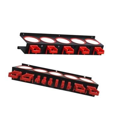 Imagem de IEUDNS Suporte para Frascos de Spray, Organizador de Borrifadores de Parede para Acessórios de Beleza Automotiva, Fácil de Instalar, Ideal para Oficinas e, com Clipe de Abertura