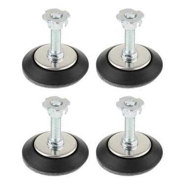 Imagem de menolana Conjunto de 4 Niveladores de Pés para Mesa de Bilhar E Sinuca, Ideais para Mesas de Air Hockey.